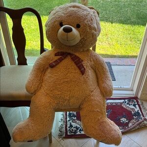 Plush Tan Teddy Bear
